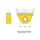 ISO Metric (con't)  Standard TM Thread Milling Inserts - Big-tools Industrial Supply Tools for Metal Cutting